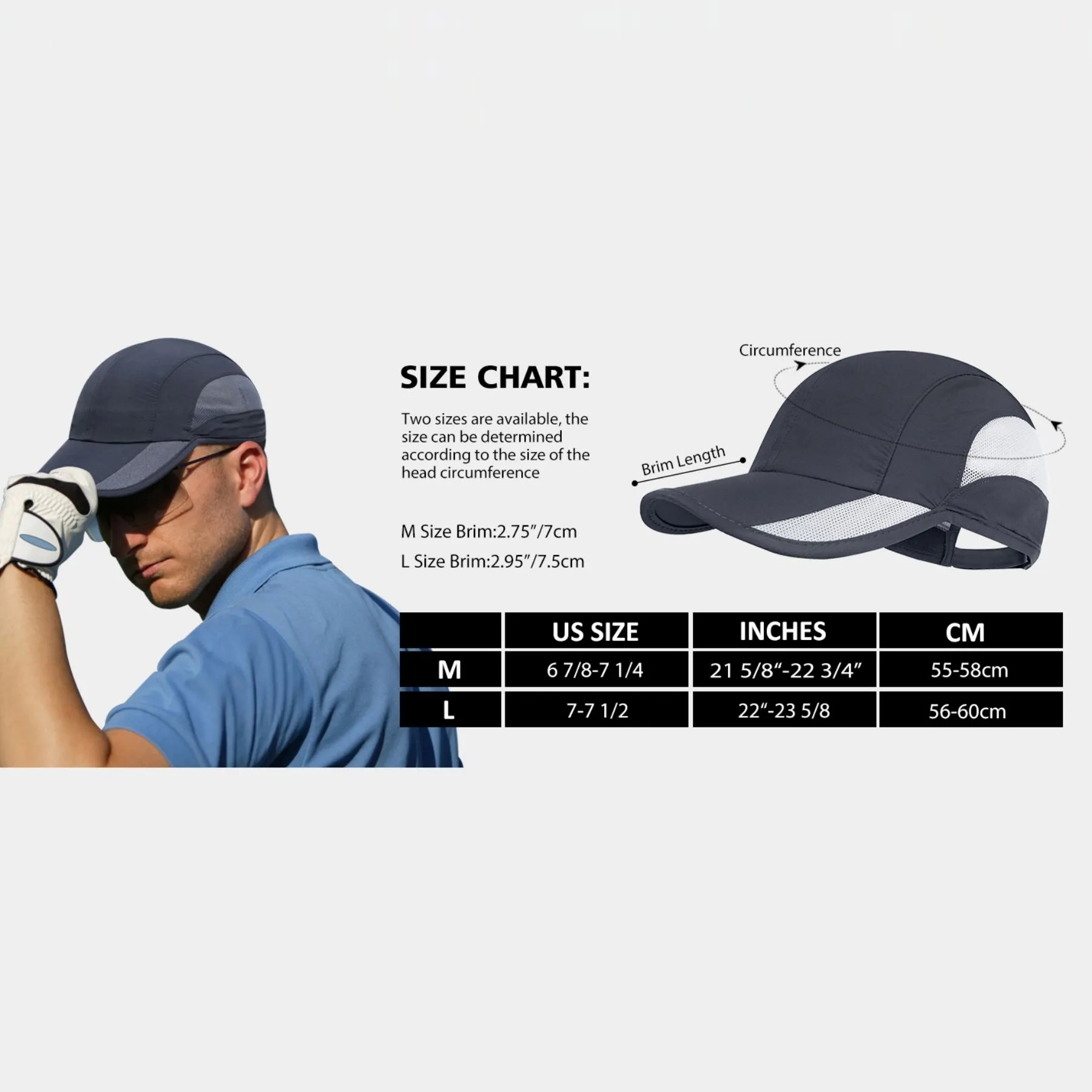 Quick Dry Hat Cooling Breathable Mesh 4