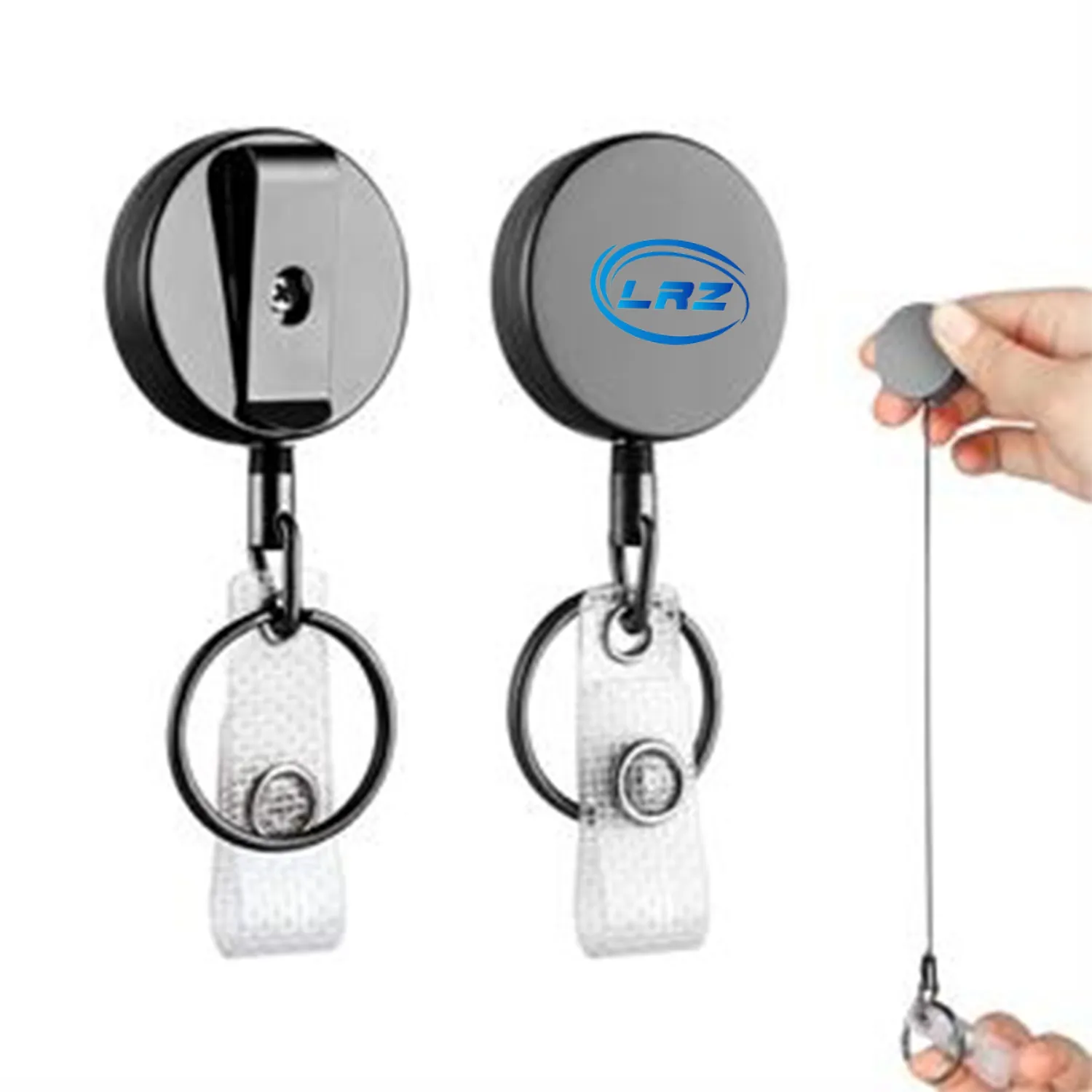 Heavy Duty Retractable Badge Holder Reel 3