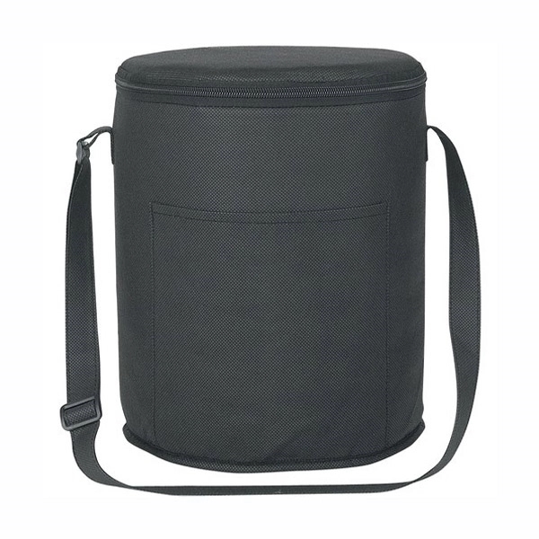 12 Pack Round Cooler Tote Bag 3