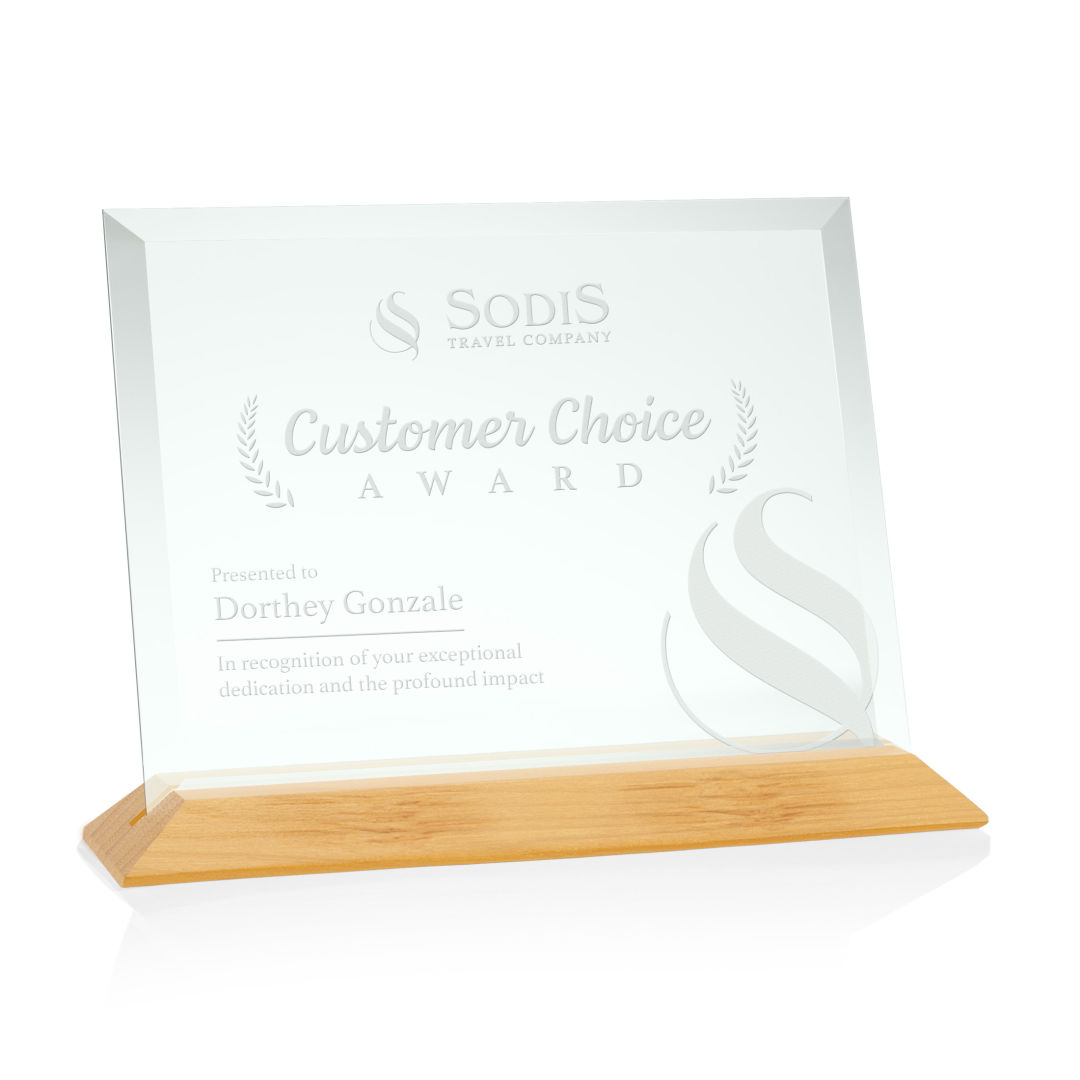 Embassy Award - Jade/Bamboo (Horiz) 7