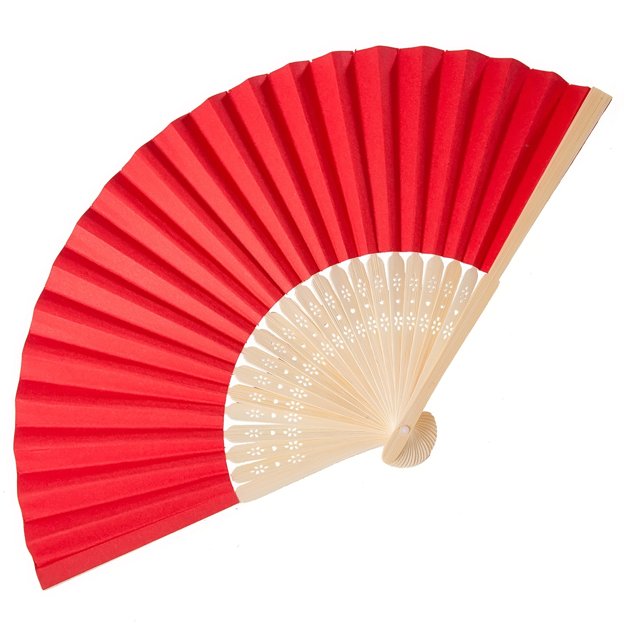 Folding Bamboo Paper Hand Fan 3