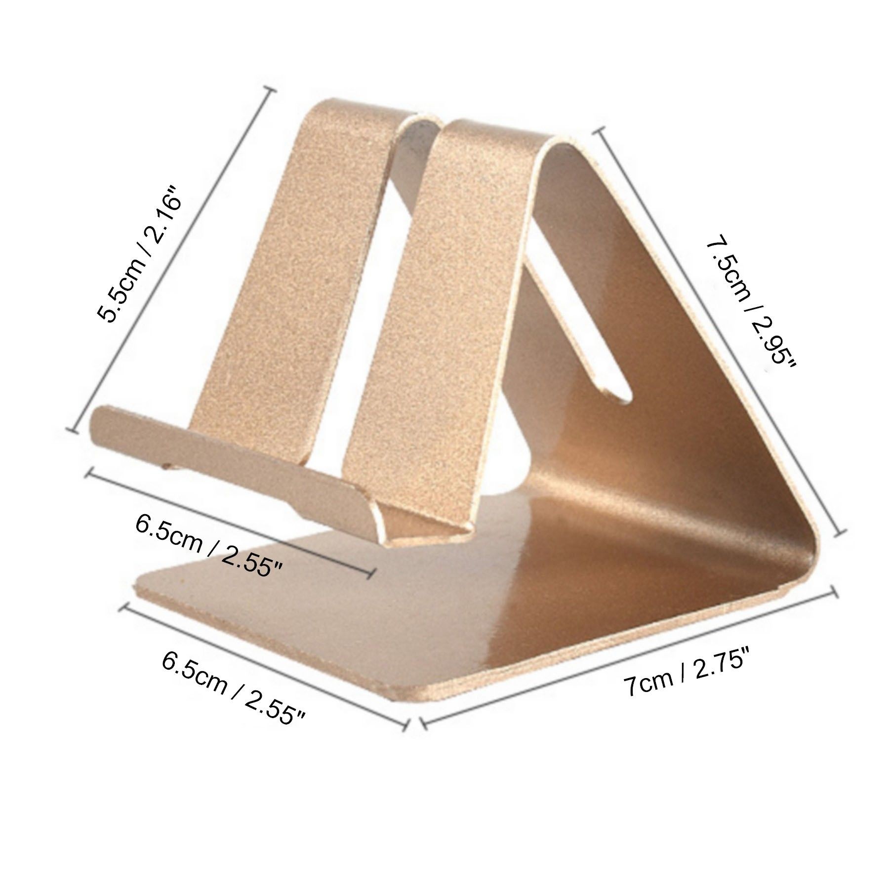 Aluminum Alloy Phone Stand Cellphone Mount Tabletop Holder 3