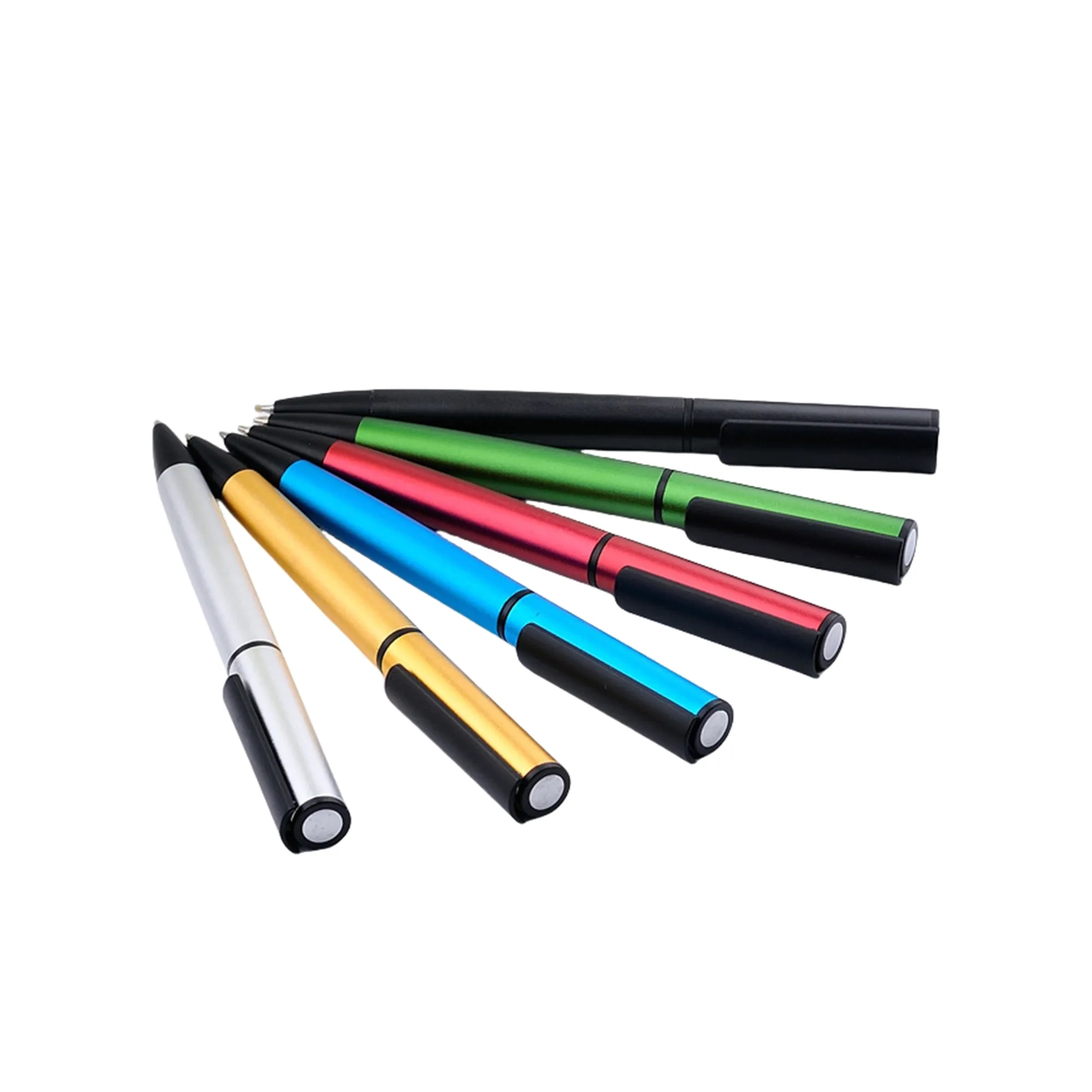 Sleek Metal Twist Pens 2