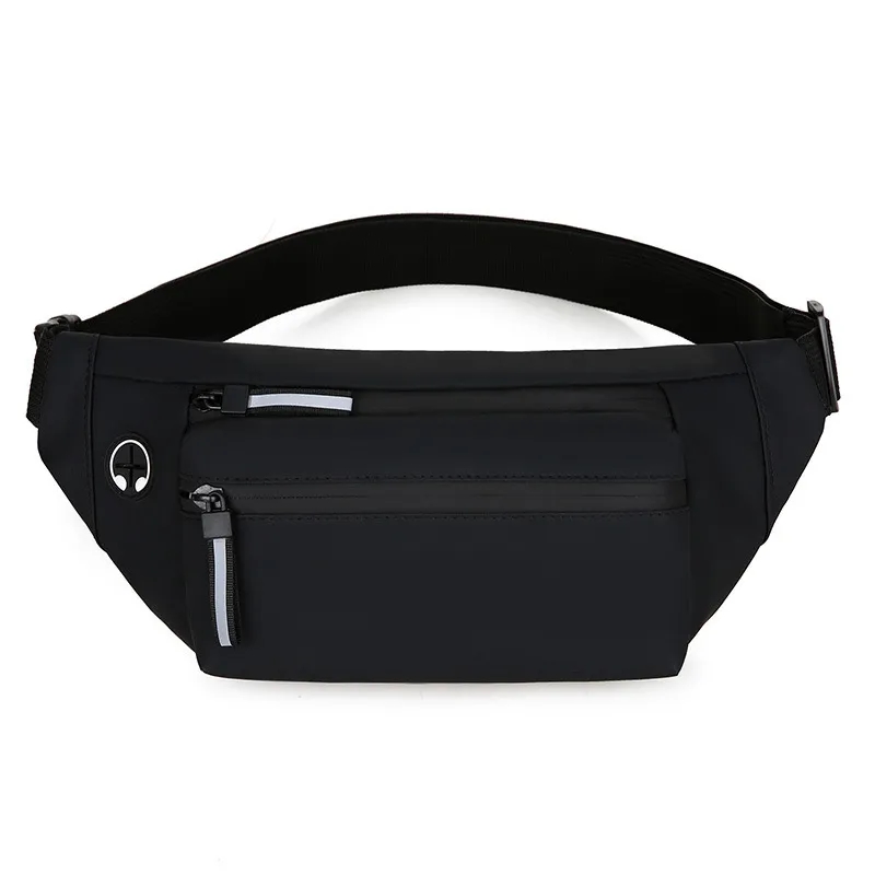Custom 4-Zipper Pocket Travel Running Hands-Free Waist Pack 3