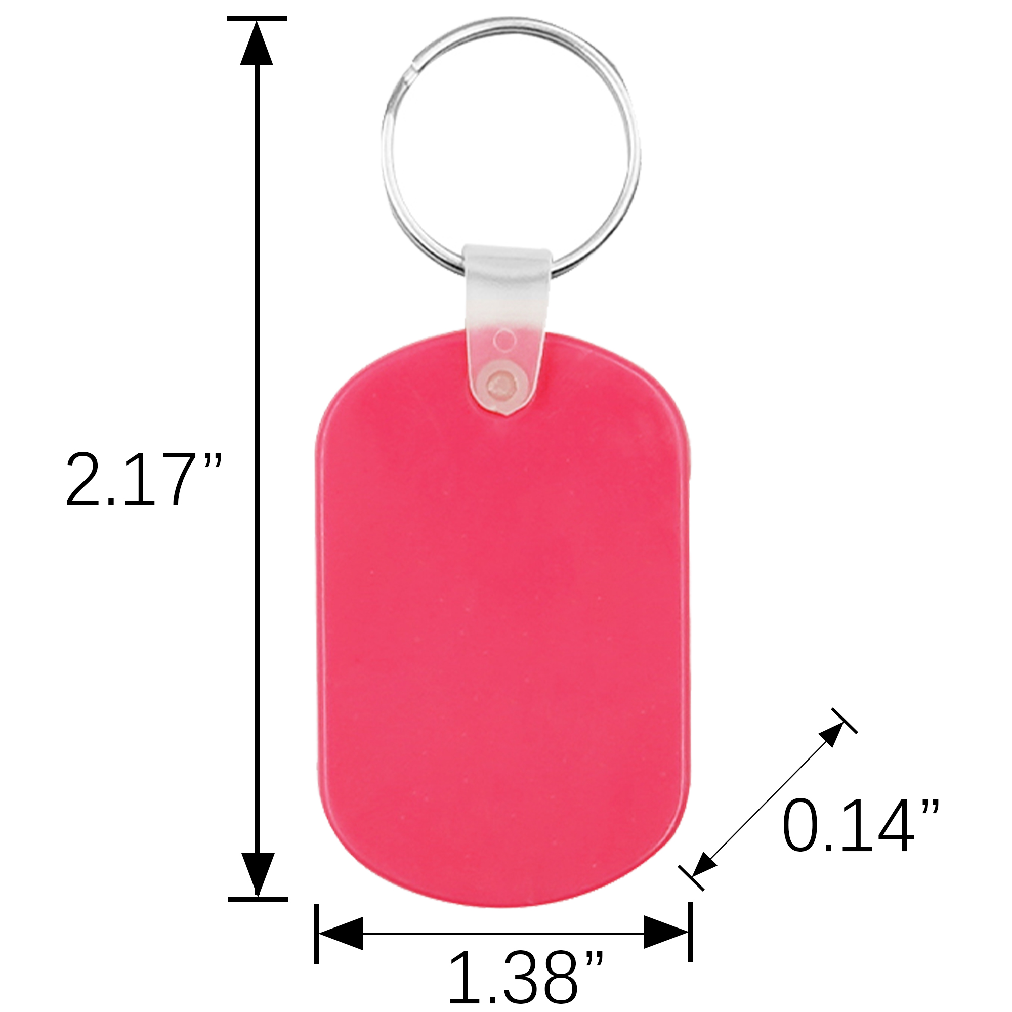 PVC Keychain Holder 2