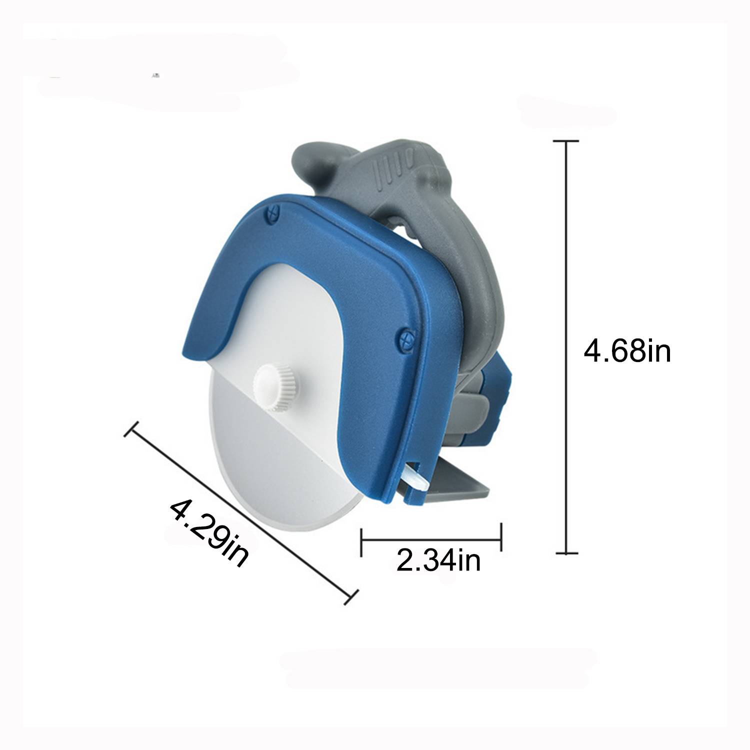 Stainless Steel Pizza Cutter w/ Removable Shield 3