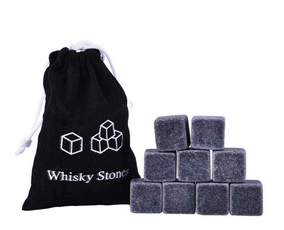 Pure Soft Stone Reusable Rocks for Whiskey Set 4