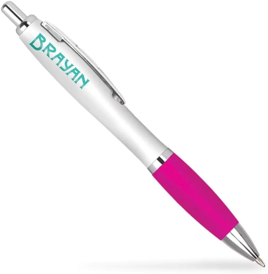 Promotional Silhouette Satin Grip Pen 4