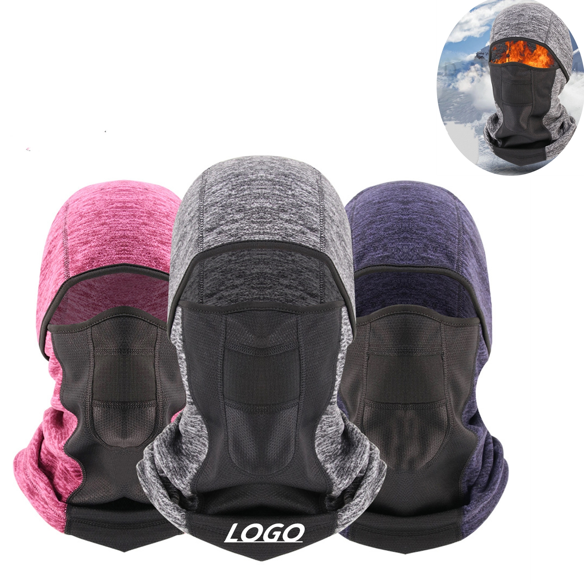 Winter ski outdoor riding mask 2
