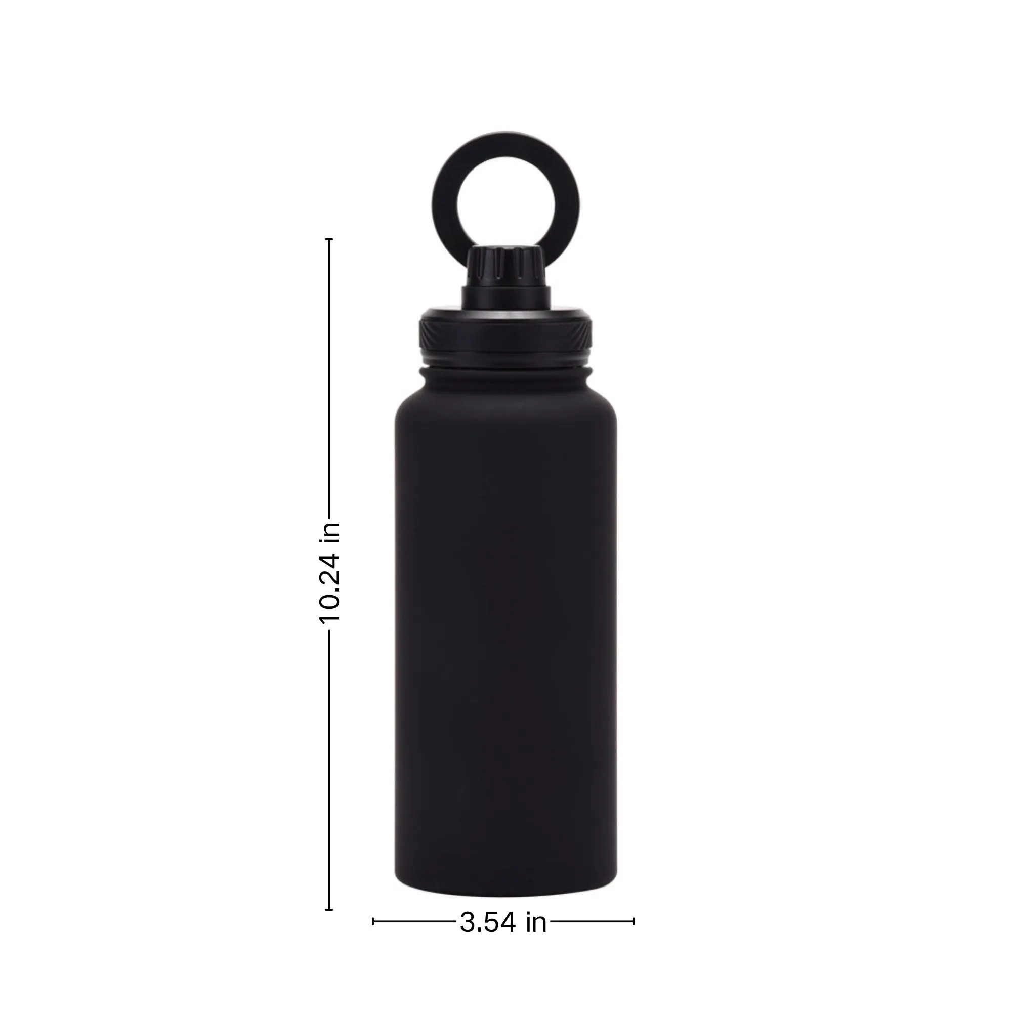 33.8oz Large Capacity Magnetic Stand Outdoor Water Bottle 3