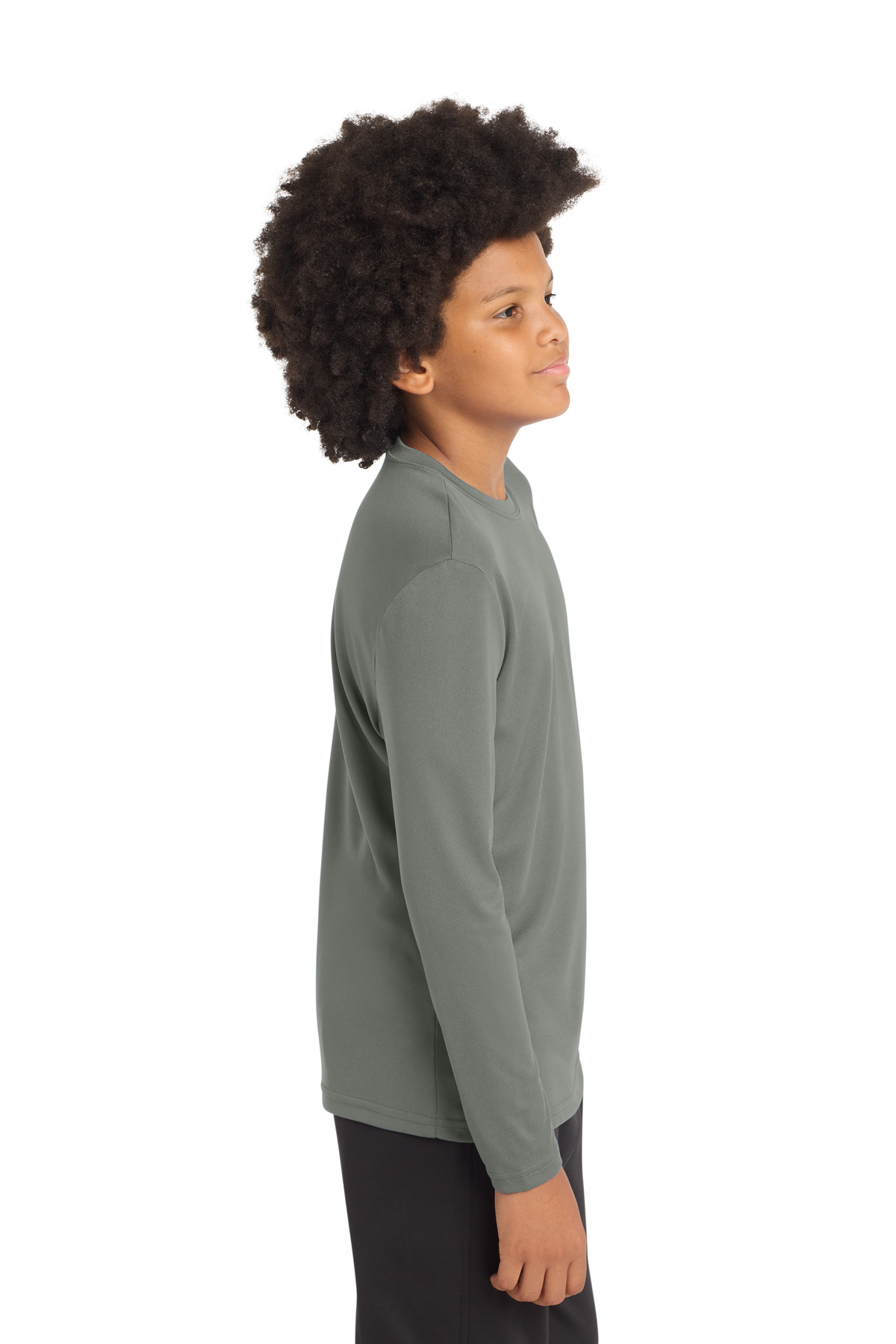 Sport-Tek Youth Long Sleeve PosiCharge Competitor Tee. YST350LS 50