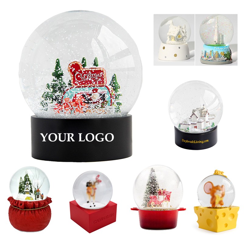 Custom Gift Snow Crystal Globe 2
