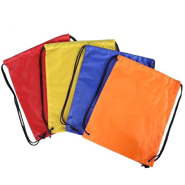 210D POLYESTER DRAWSTRING BACKPACK 2
