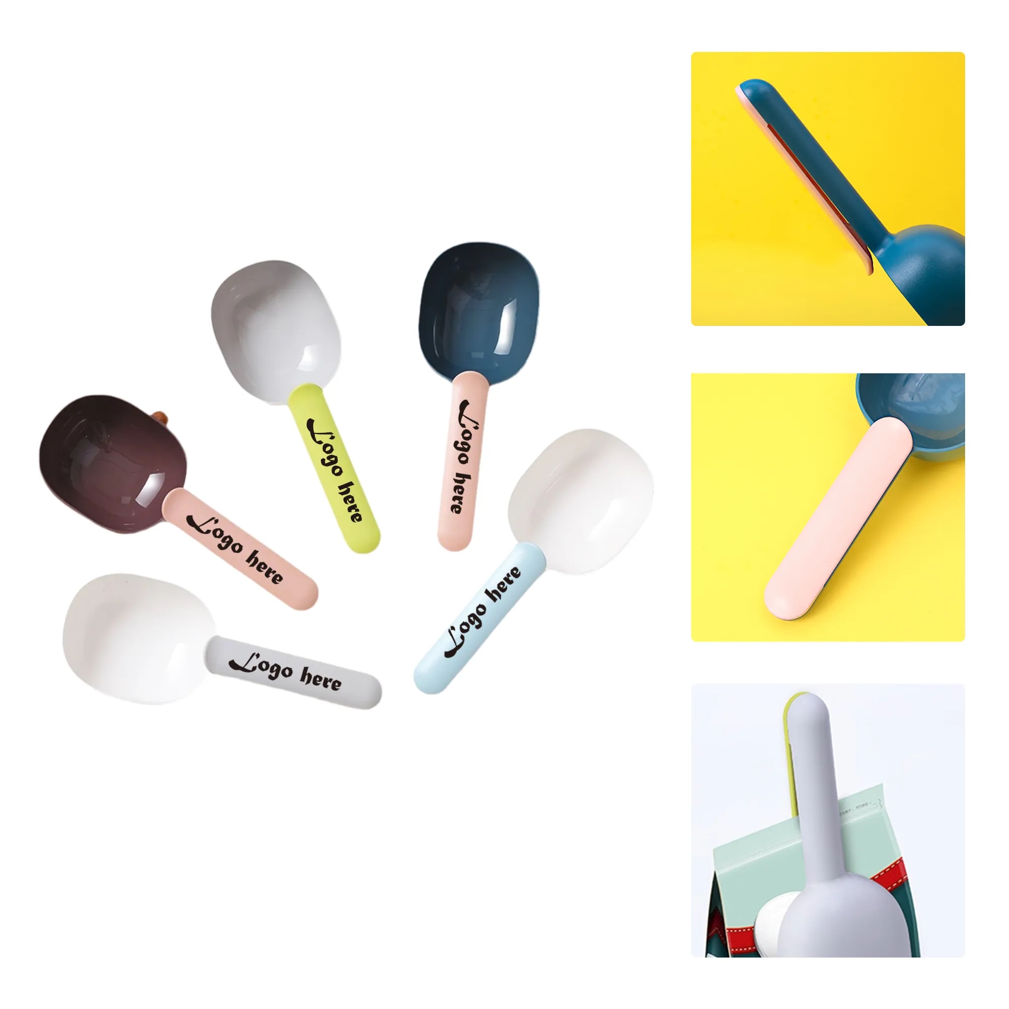 MOQ 50 PCS Innovative Cat Food Scoop