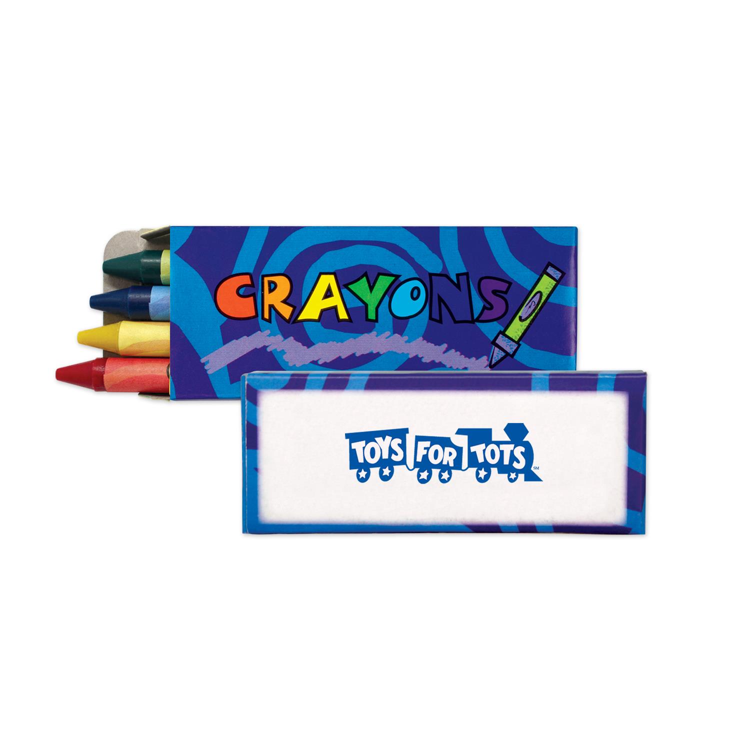 4 Pack Crayons 16
