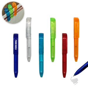 Translucent Pen With Wide Clip 5