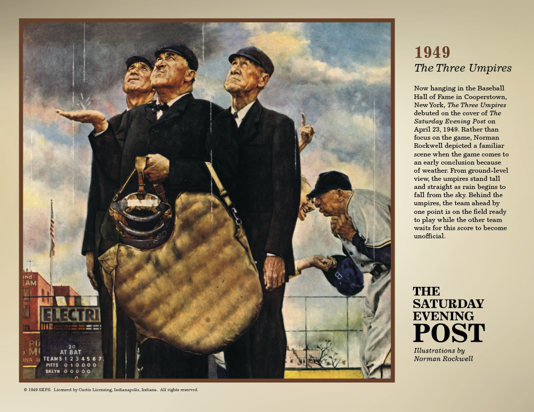 Triumph® Calendars The Saturday Evening Post Illustrations by Norman Rockwell Calendar 23