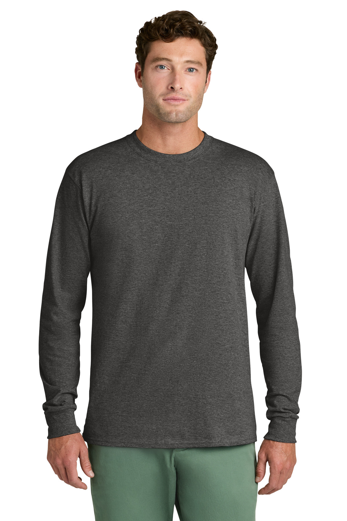 Port & Co Long Sleeve Core Cotton Tee. PC54LS 129