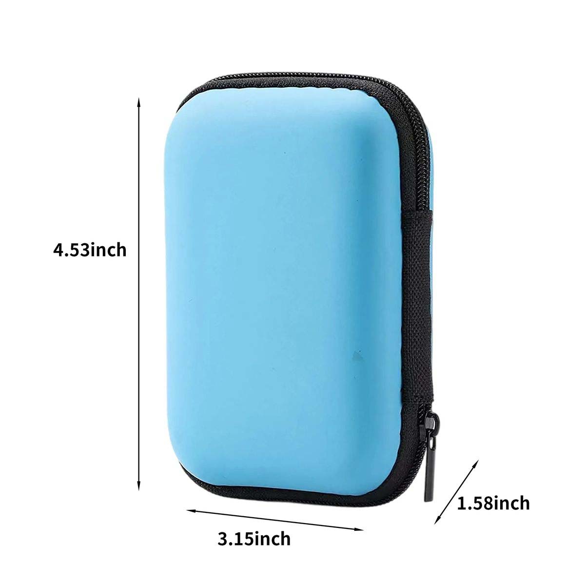 Compact EVA Case for Earbuds and Accessories 9