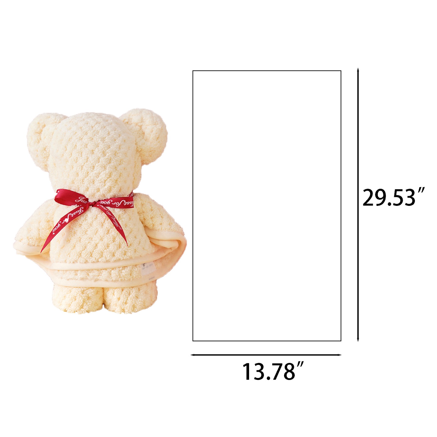 Cute Teddy Bear Towel 4