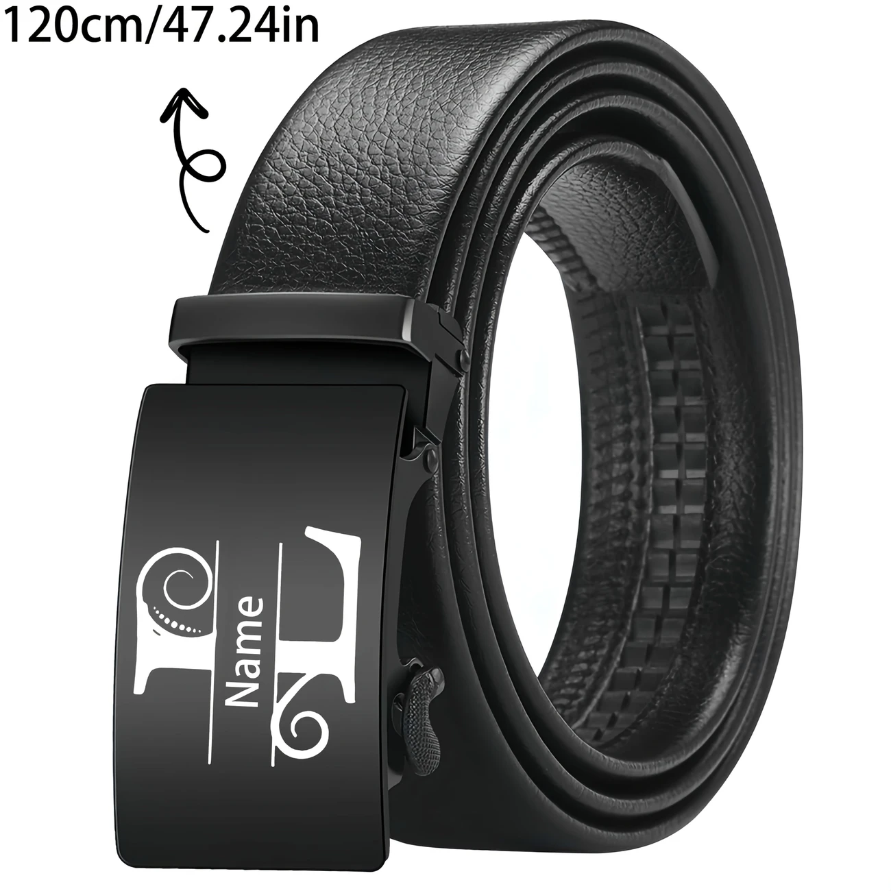 Automatic Lock Non Perforated Men's Belt 3