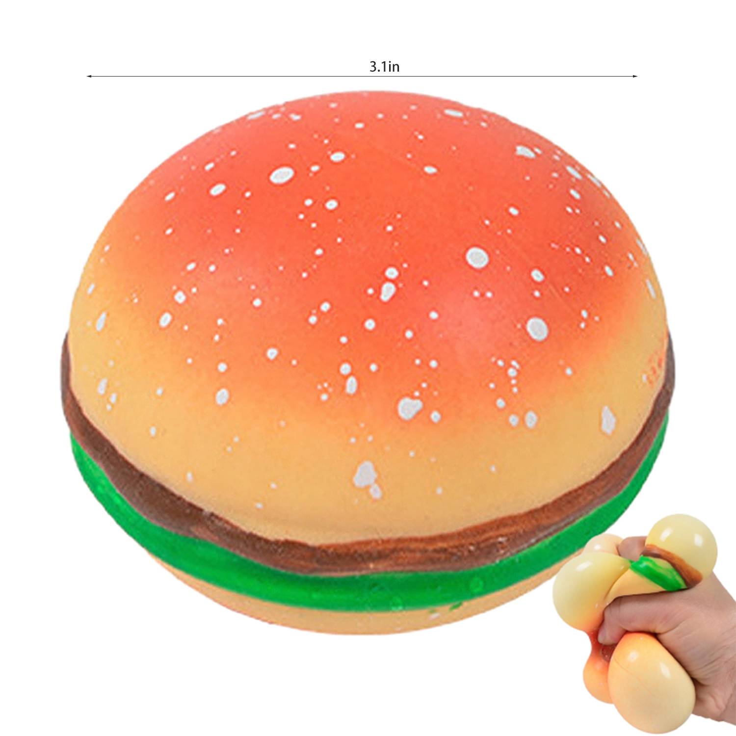 PU Foam Hamburger Stress Reliever 3