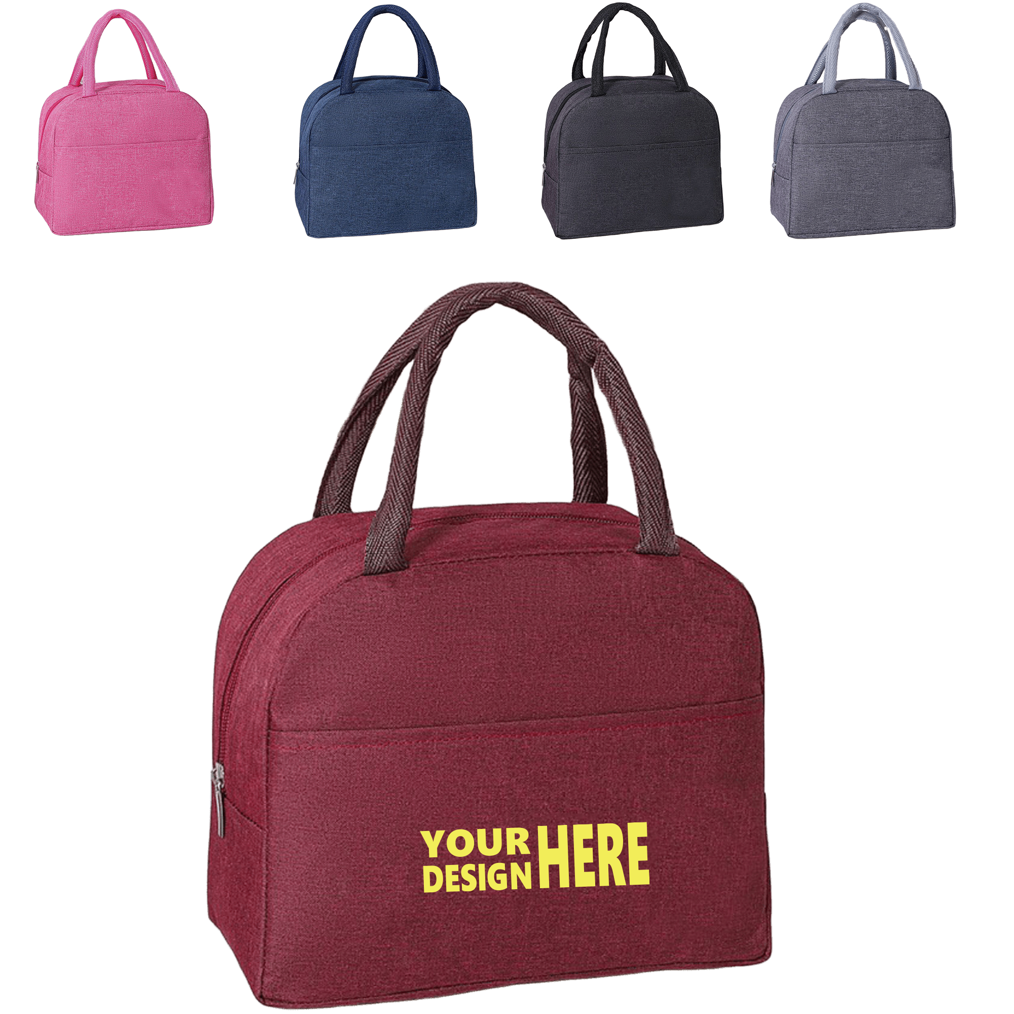 Oxford Cloth Portable Cooler Lunch Bag 2