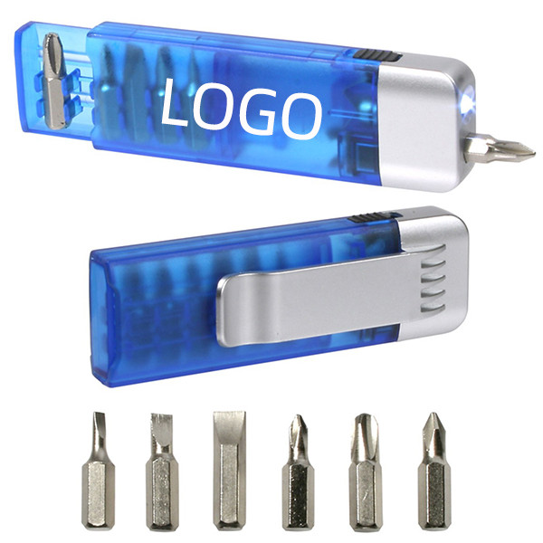 Clip-On Pocket Screwdriver Flashlight 2