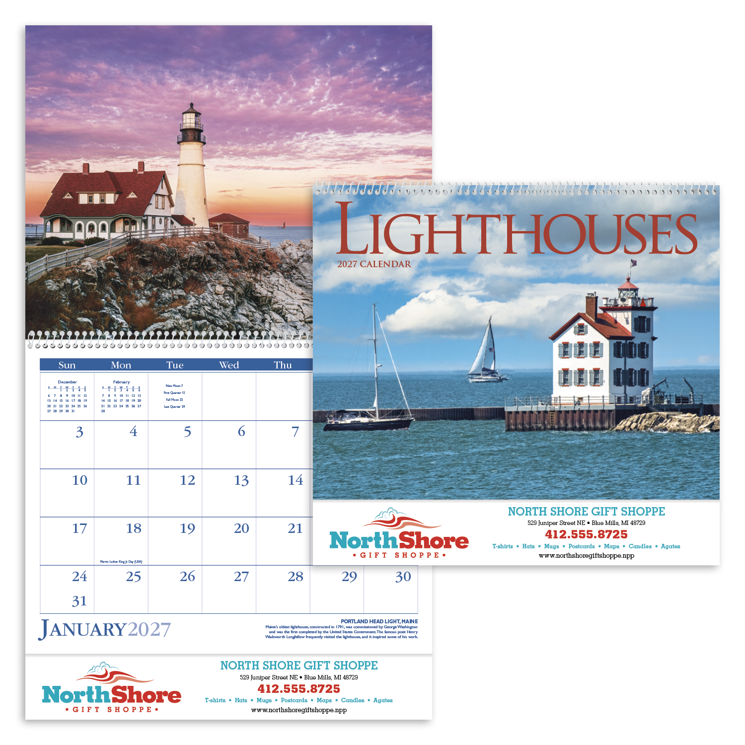 Triumph® Calendars Lighthouses Calendar 33