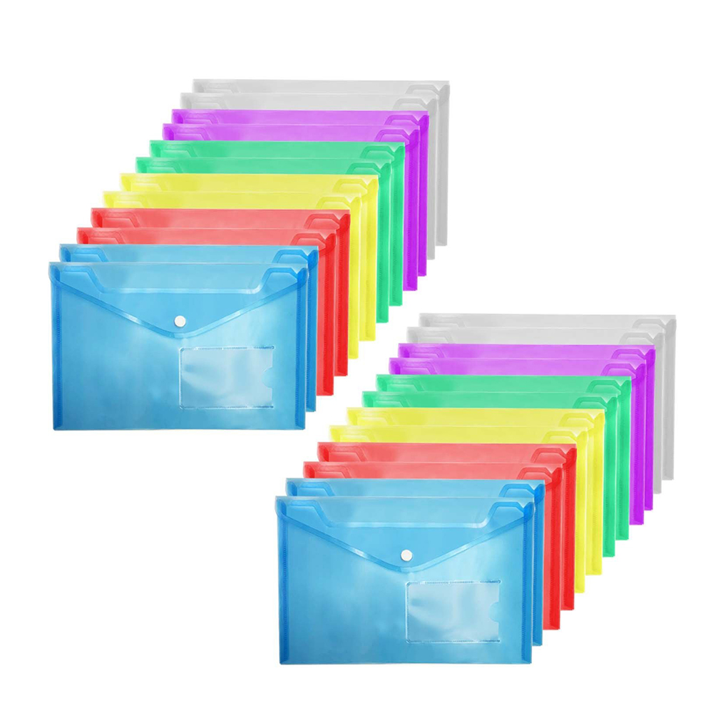 A5 Transparent File Pocket with Card Pocket 3