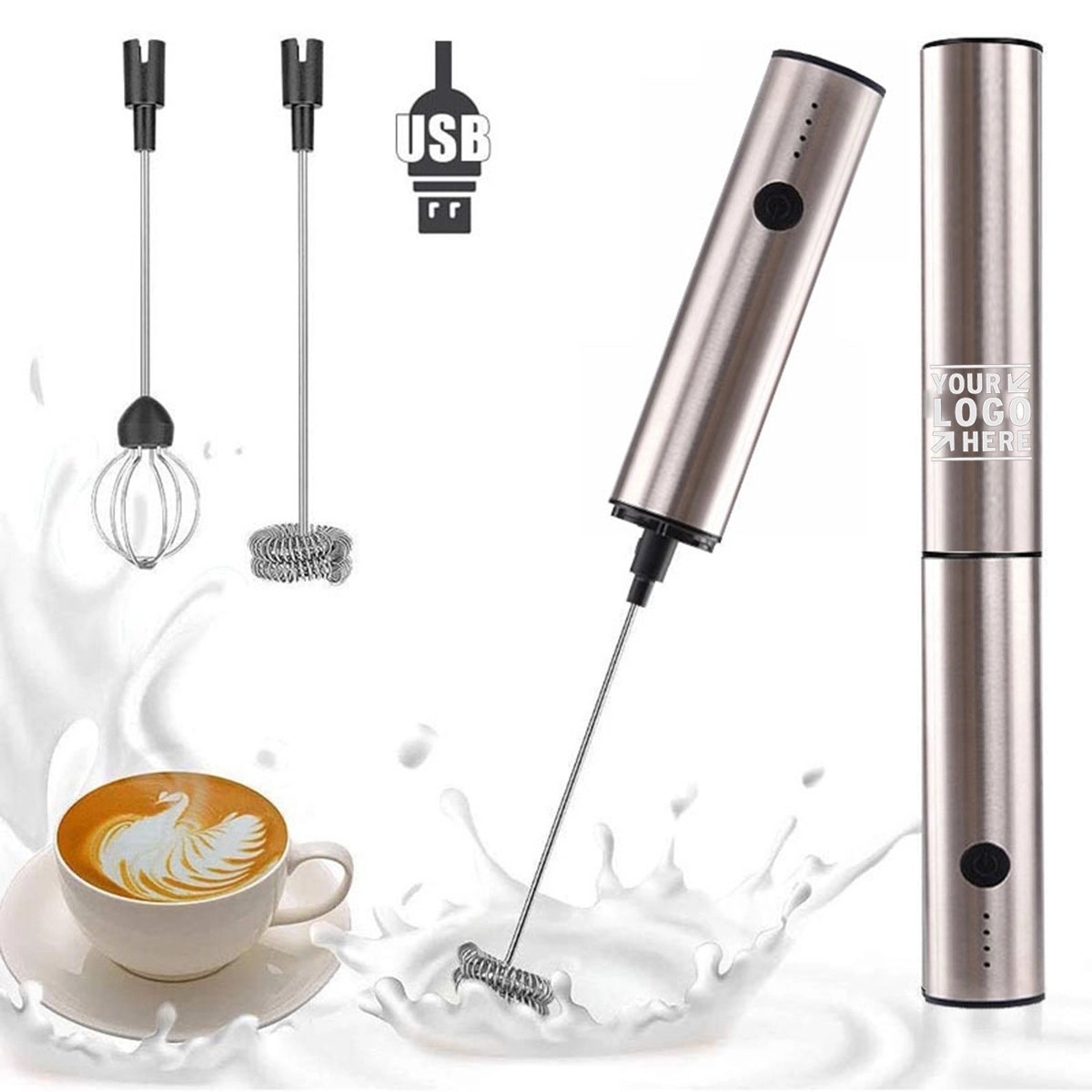 USB-Rechargeable Milk Frother 5