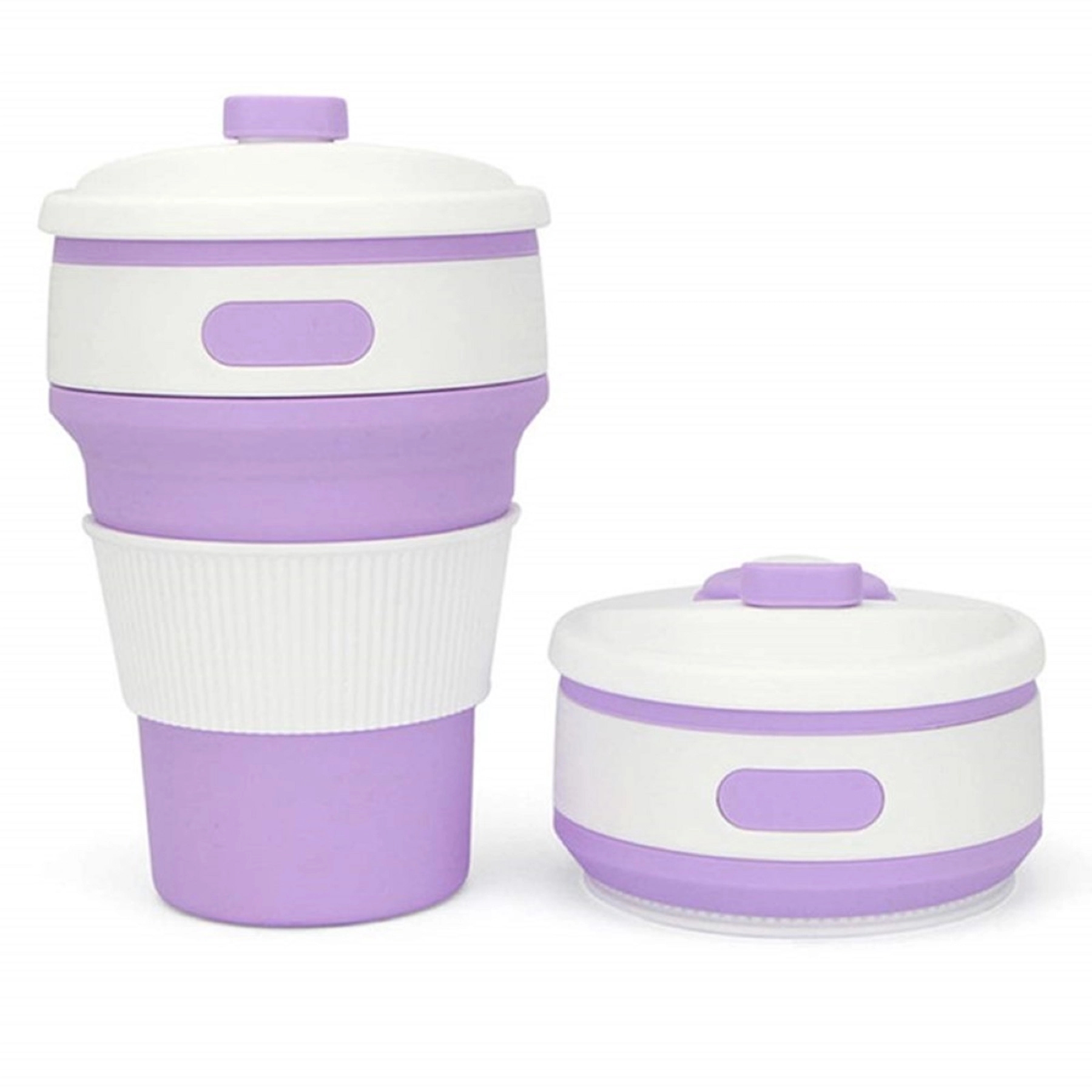 12 oz Travel Silicone Collapsible Coffee Mug 7