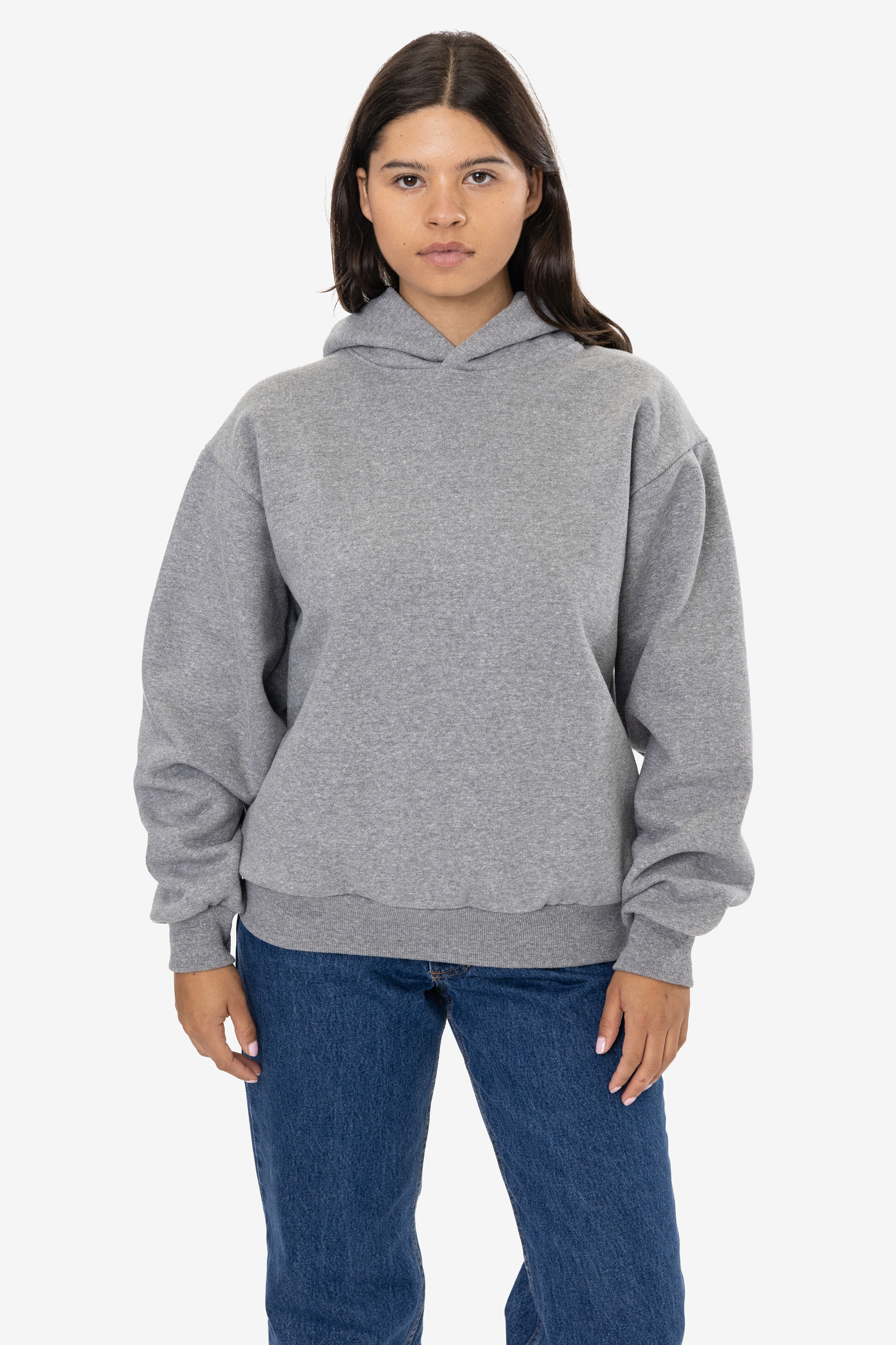 12OZ GABARDINE TRI-BLEND FLEECE NO PKT HOODIE 3