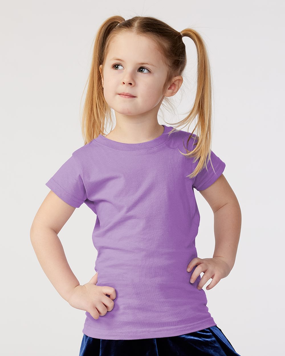Toddler Girls Fine Jersey Tee - 3316 40
