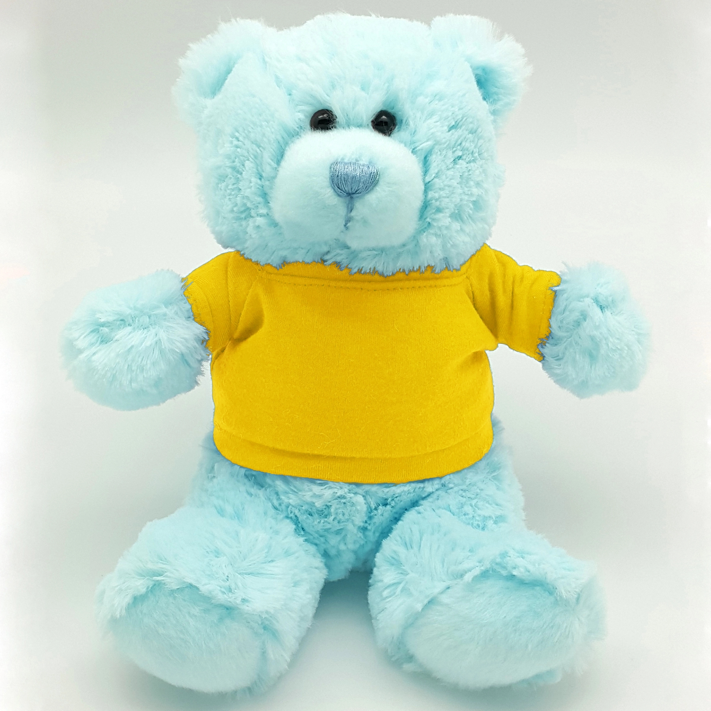 8" Bright Color Blue Bear 6