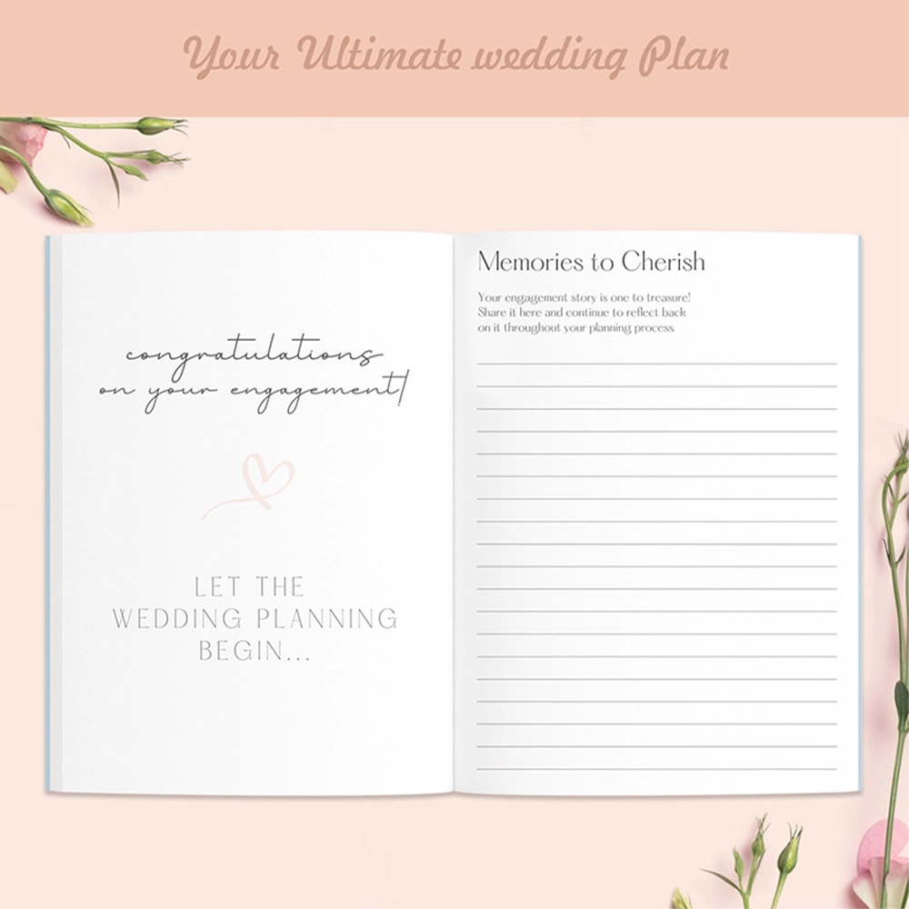 A5 Hard Cover Wedding Planner 7