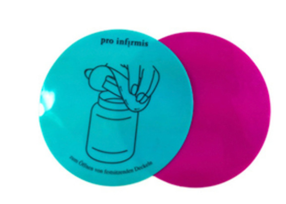 Round Shape Silicone Bottle Opener 2