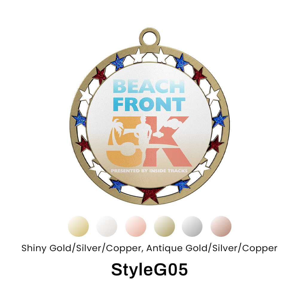 2" UV Printed Glory Medals 7