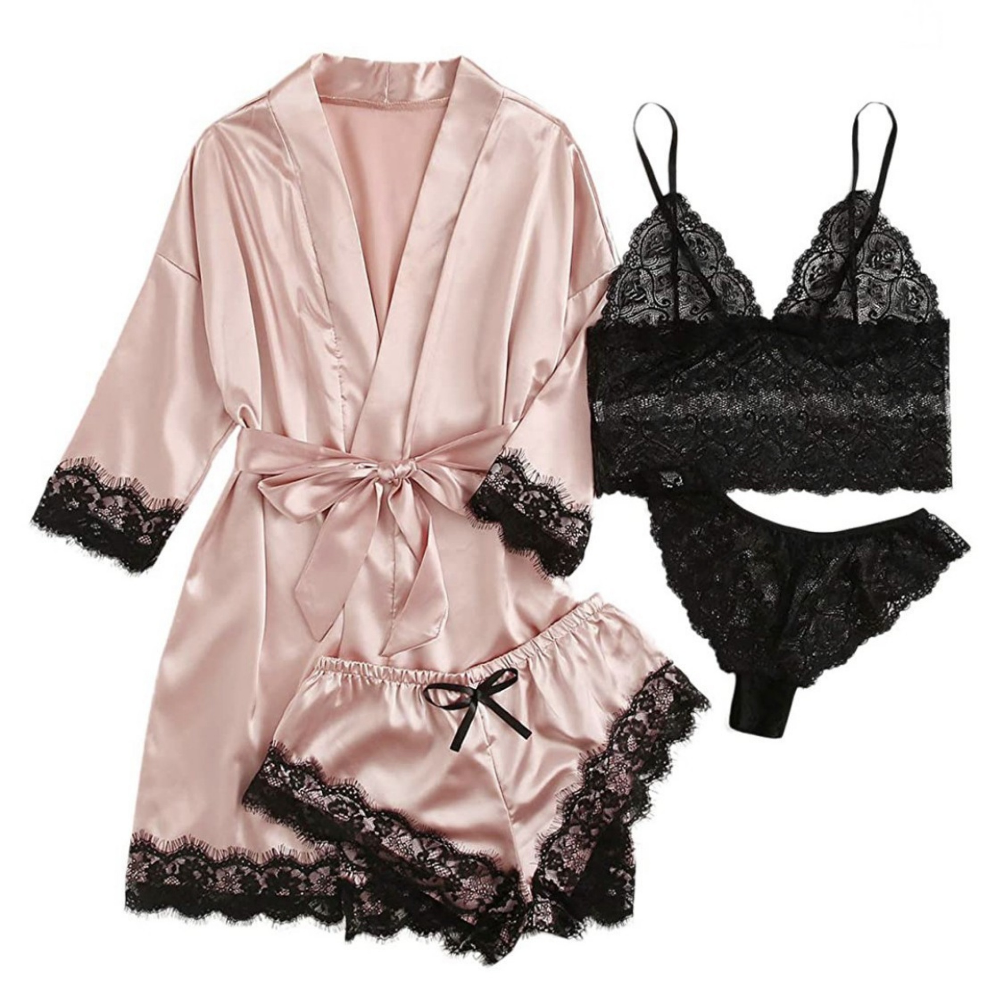 Four-Piece Pajama Set 3
