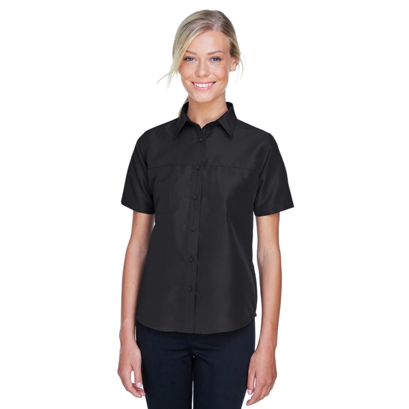 Harriton Ladies' Key West Short-Sleeve Performance Staff Shirt 27