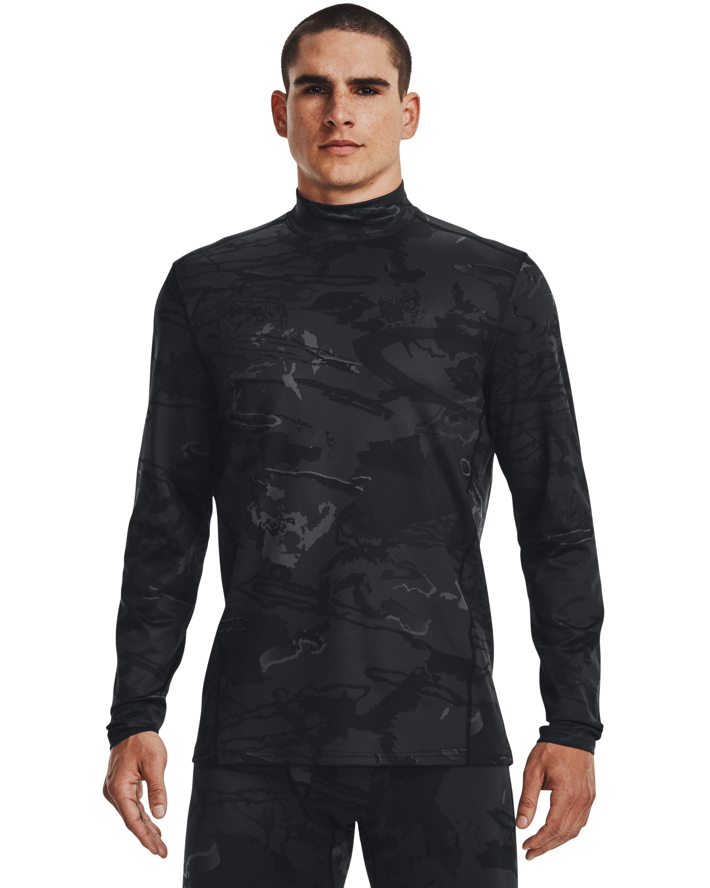 ColdGear Infrared Camo Men's Mock Long Sleeve 3