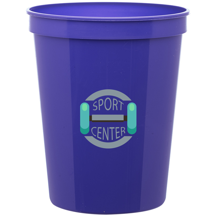 Reusable Plastic Stadium Cups 16 oz. 34