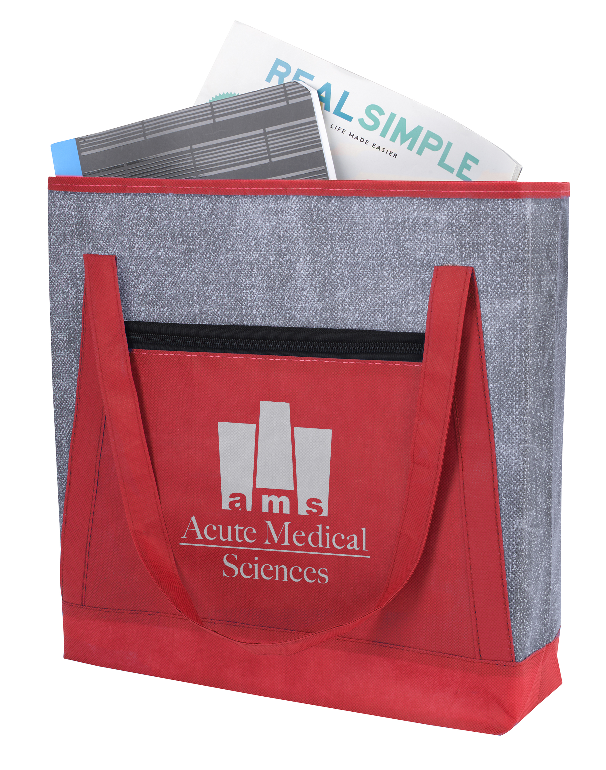 Good Value™ Heathered RPET Non-Woven Tote 5