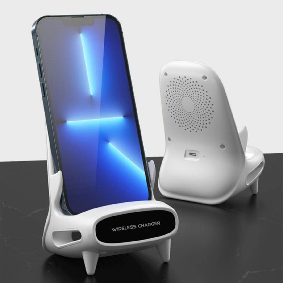 Wireless Charger Desk Mobile Phone Holder 4