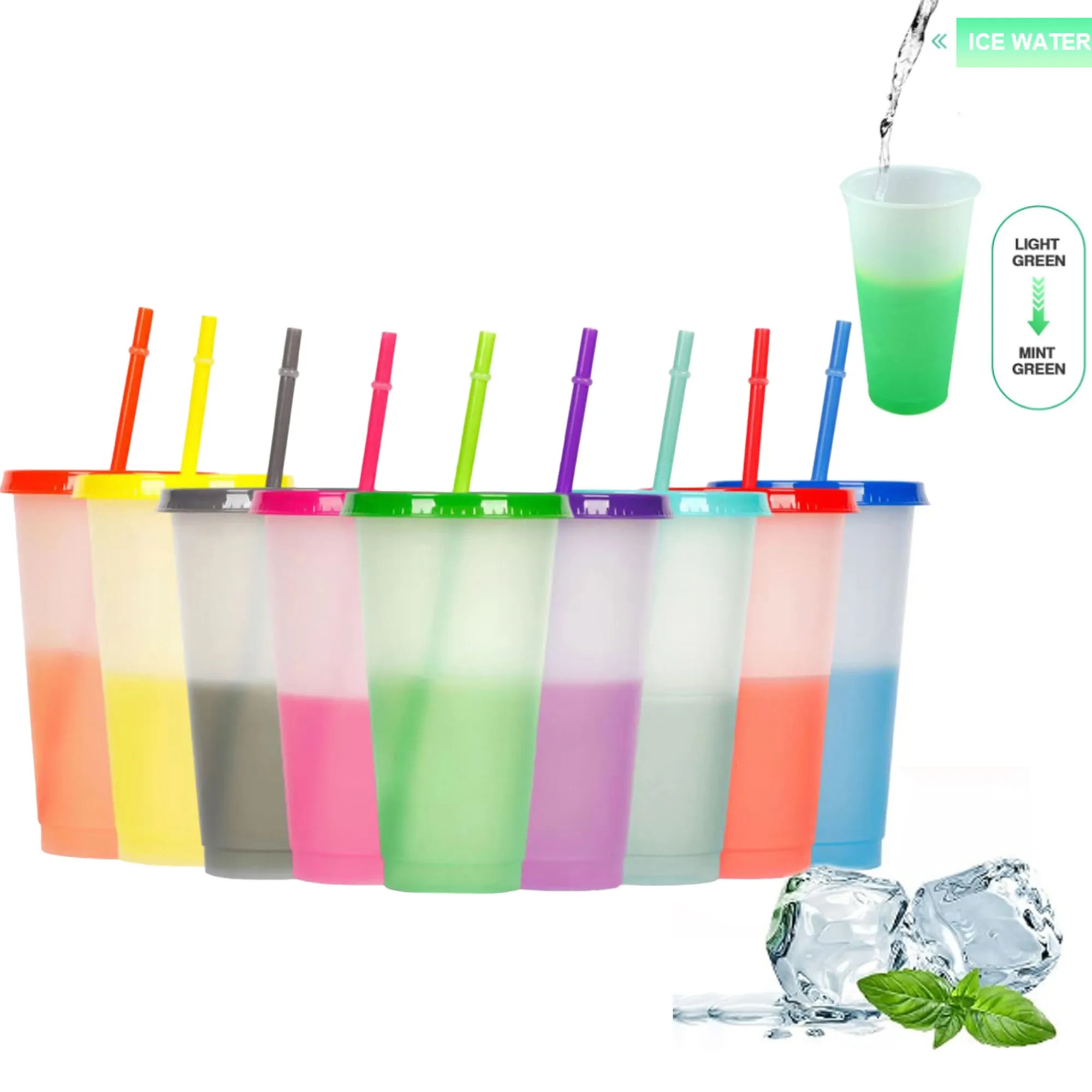 24oz Plastic Color Changing Cup 2