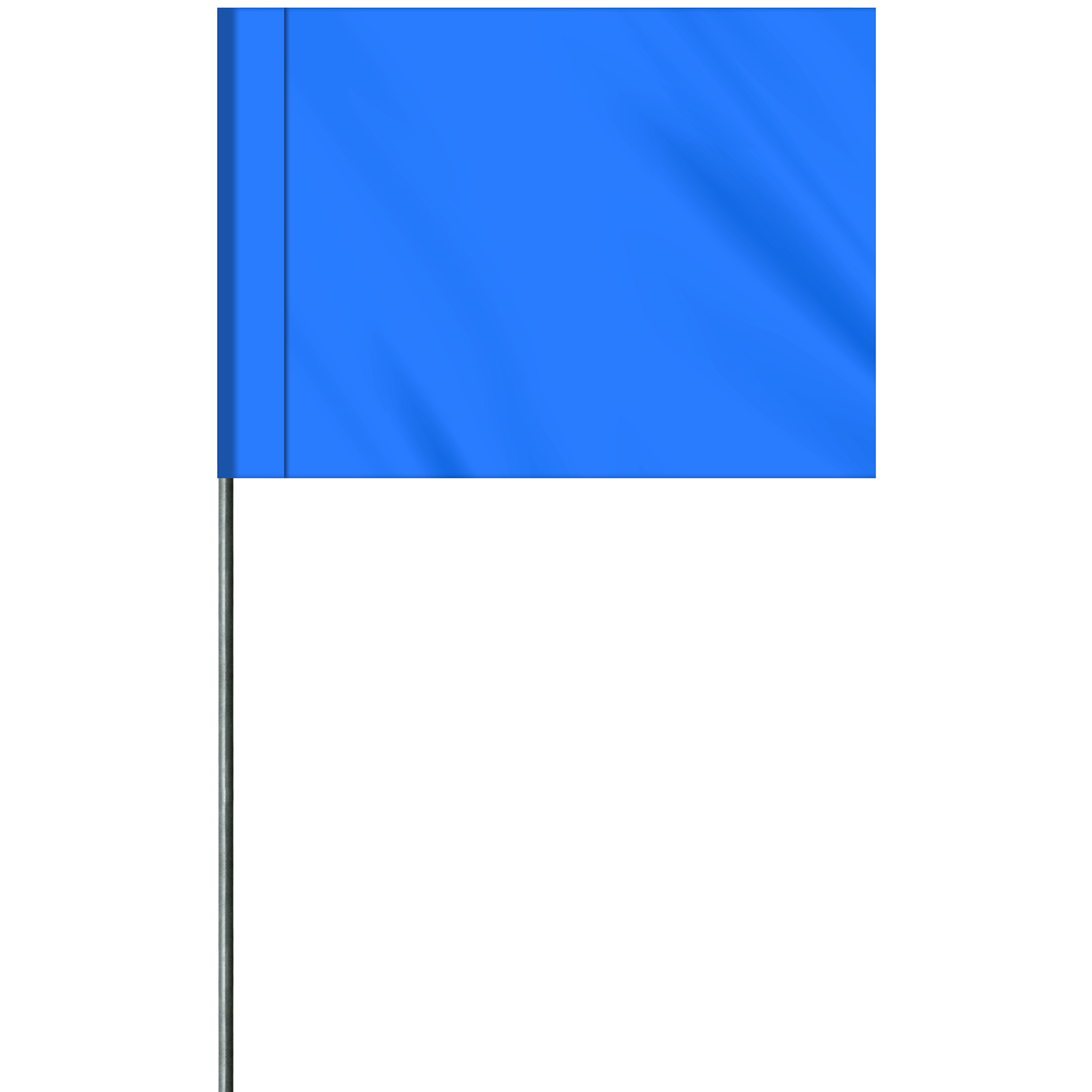 1-Color 2.5" x 3.5" Custom Vinyl Marking Flag with 11.5" Wire 7