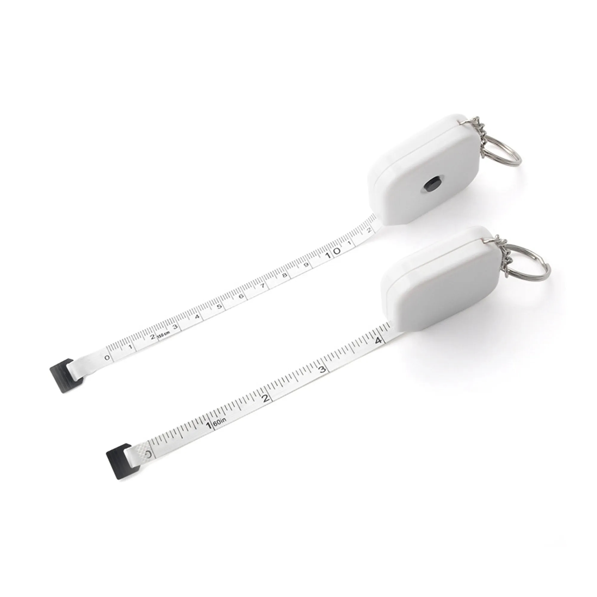 Square 5-Foot Tape Measure with Key Chain 2