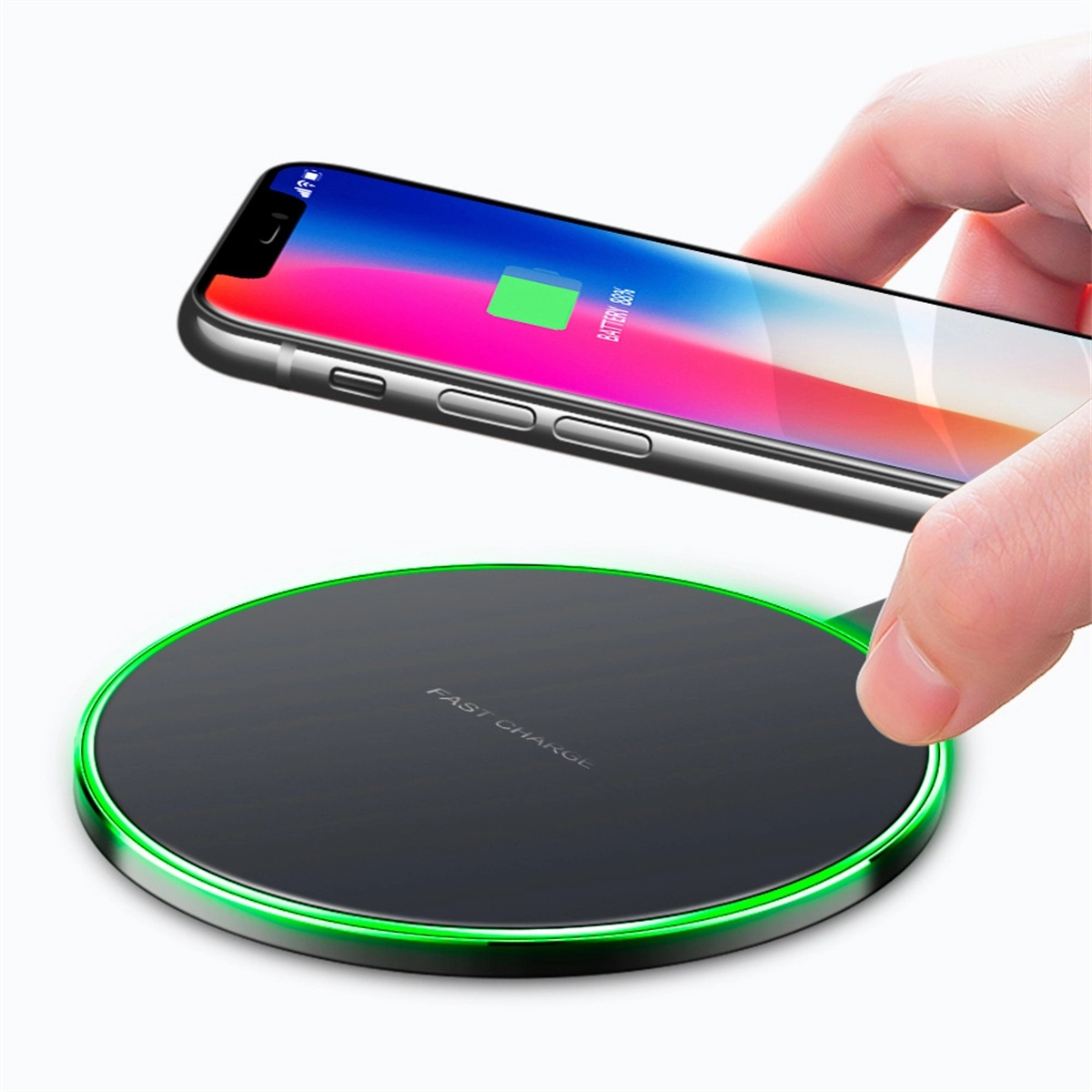 Fast Wireless Charger Qi-Certified  Charging Pad 1
