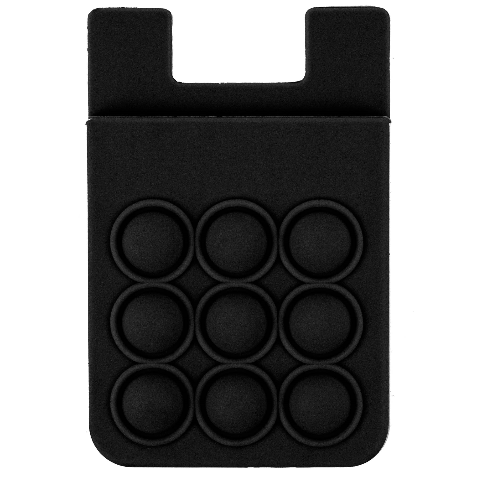 Popper Stress Reliever Silicone Phone Wallet 6