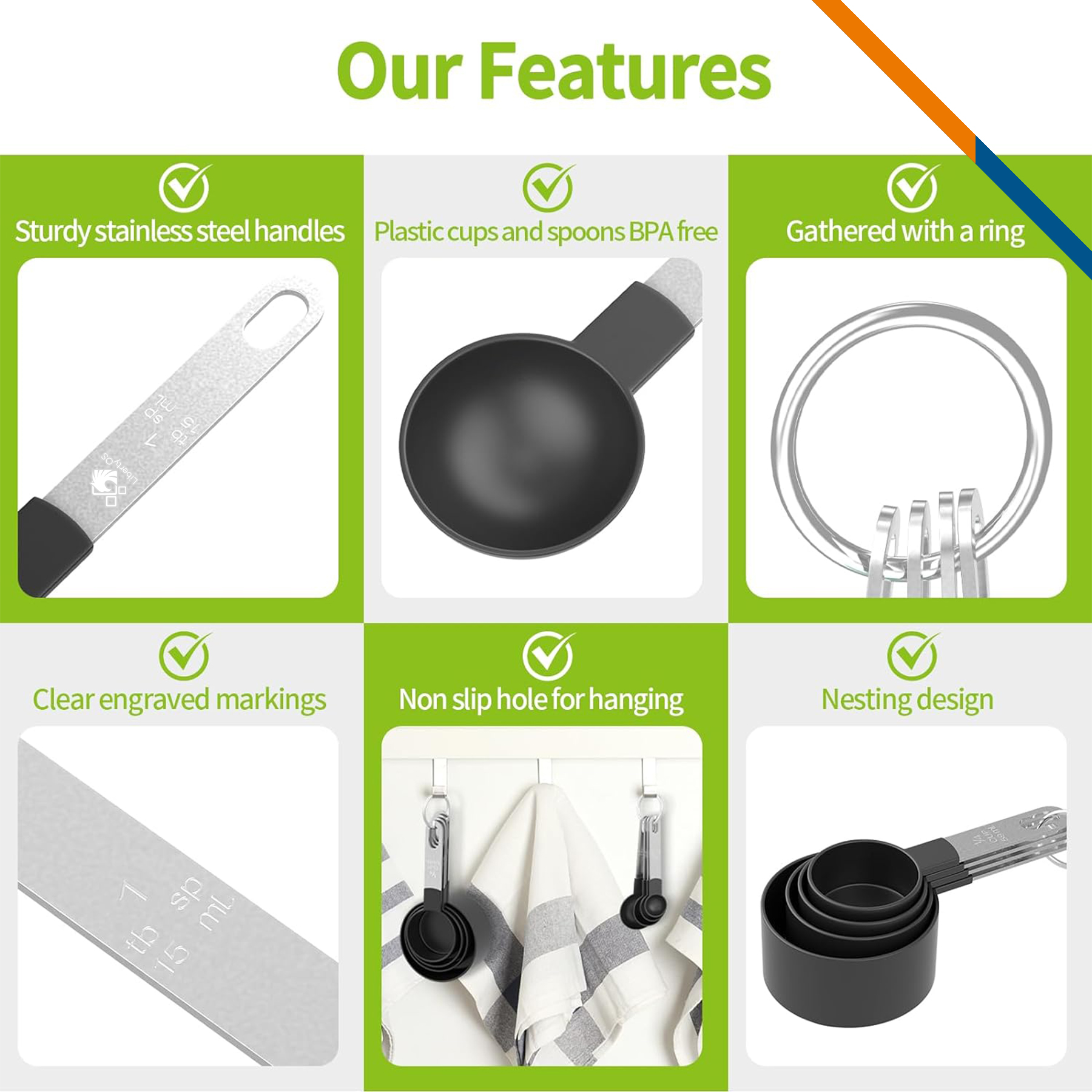 Metey Kitchen Measuring Set 7